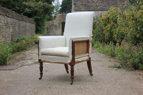 A William IV library chair