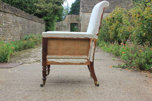 A William IV library chair