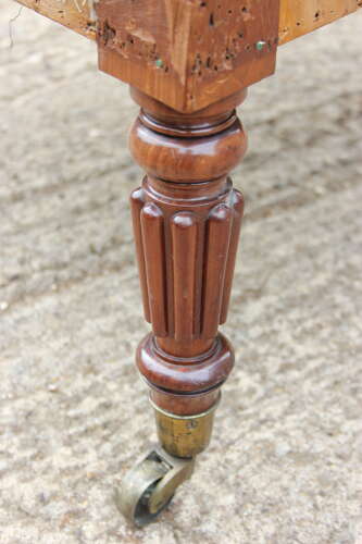 A William IV library chair