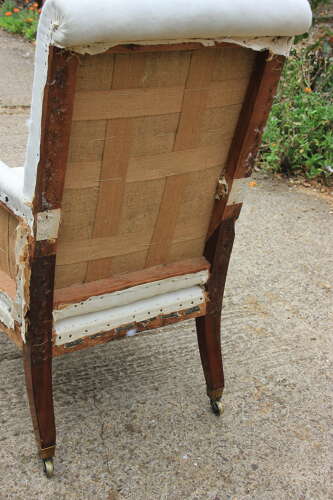 A William IV library chair