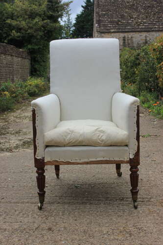 A William IV library chair