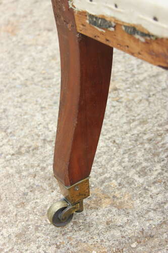 A William IV library chair